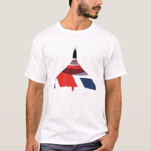 T-shirt de bombardier d'Union Jack Vulcan