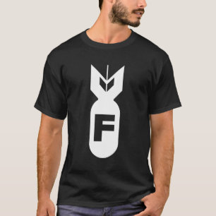 T-shirt de bombe de F