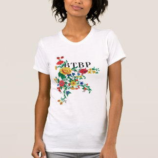 T-shirt de bombe de fleur de BTBP