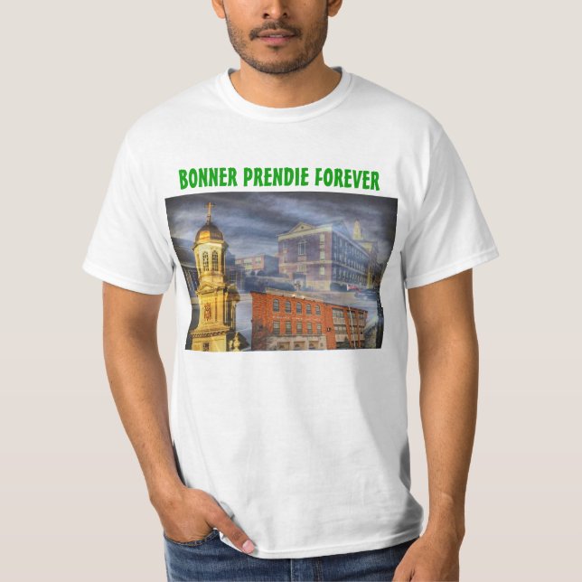 T-shirt de Bonner Prendie pour toujours (Devant)