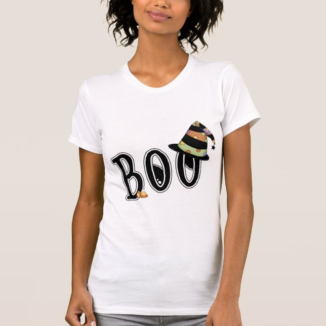 T-shirt de Boo Halloween (Devant)