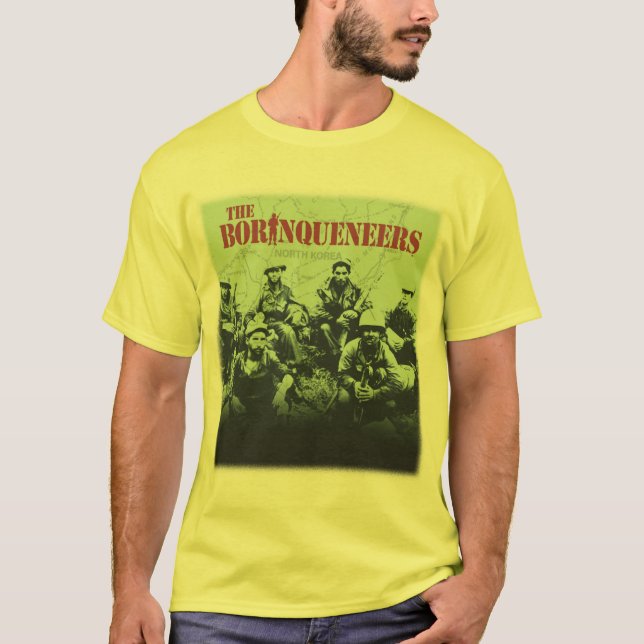 T-shirt de Borinqueneers (Devant)