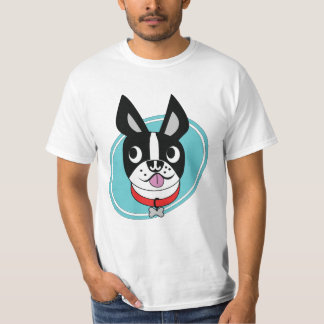 T-Shirt de Boston Terrier masculin
