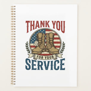 T-shirt de bottes militaires de remerciement pour