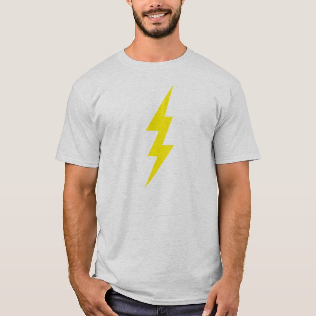 T-shirt de boulon de foudre (Devant)