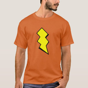 T-shirt de boulon de Skeeter Lighning des hommes