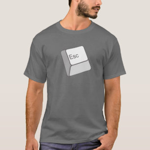 T-shirt de bouton d'évasion