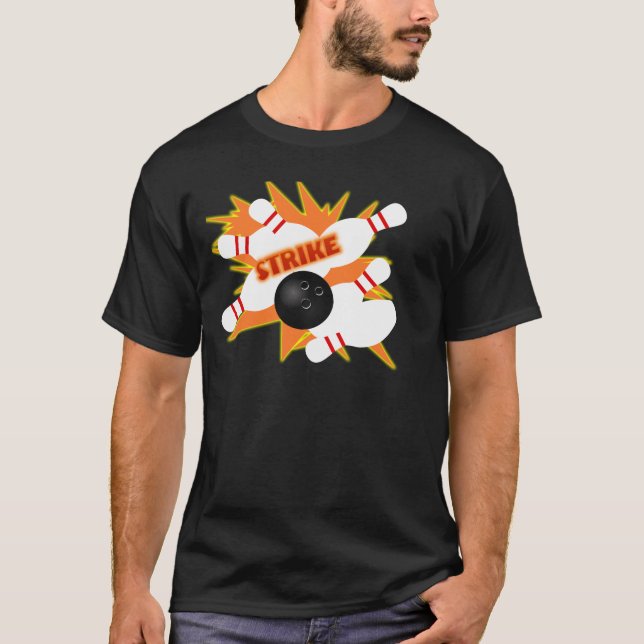 t-shirt de bowling (Devant)