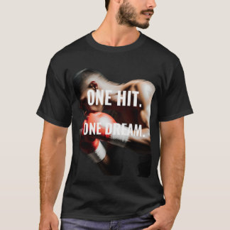 T-shirt de boxe Moment de Knockout