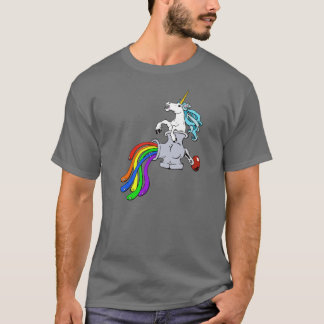 T-shirt de broyeur de licorne