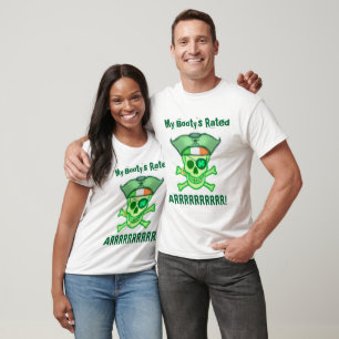 T-shirt de butin de pirate du jour de St Patrick