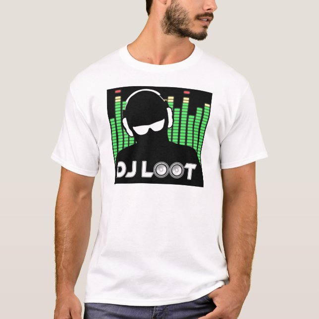 T-shirt de butin du DJ (Devant)