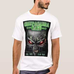 T-shirt de café de Chupacabra (alien)