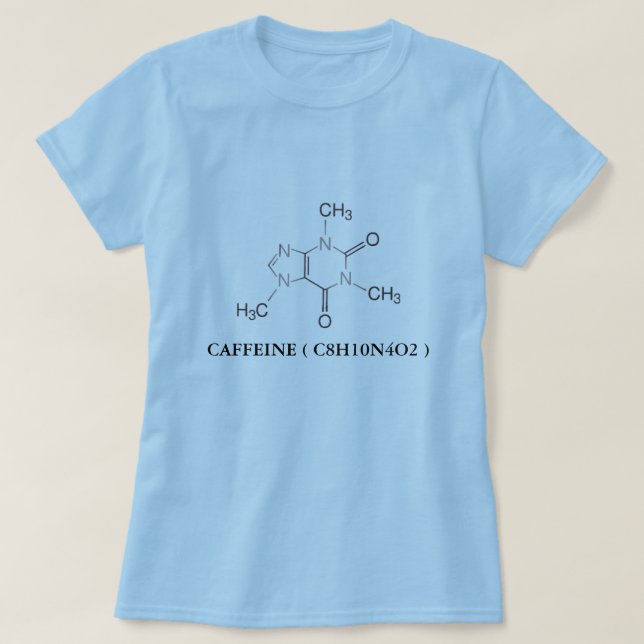 T-SHIRT DE CAFÉINE (Design devant)