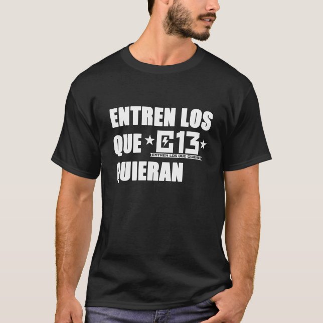 T-SHIRT DE CALLE 13 (FONCÉ) (Devant)