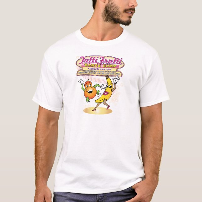 T-shirt de came de danse de Tutti Frutti (Devant)