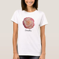 T-shirt de camélia