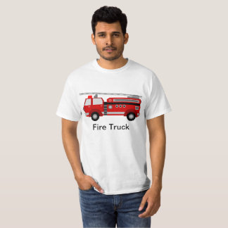 T-shirt de camion de pompiers