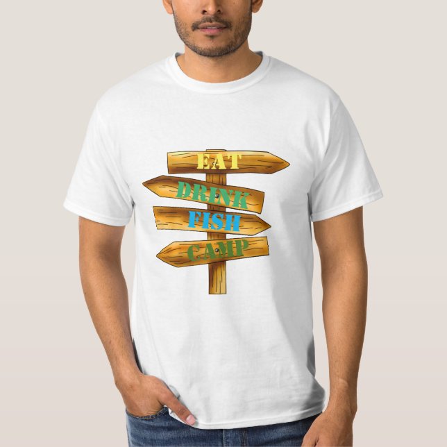 T-shirt de Camper humoristique (Devant)