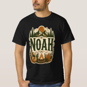 T-Shirt de camping personnalisé Noé