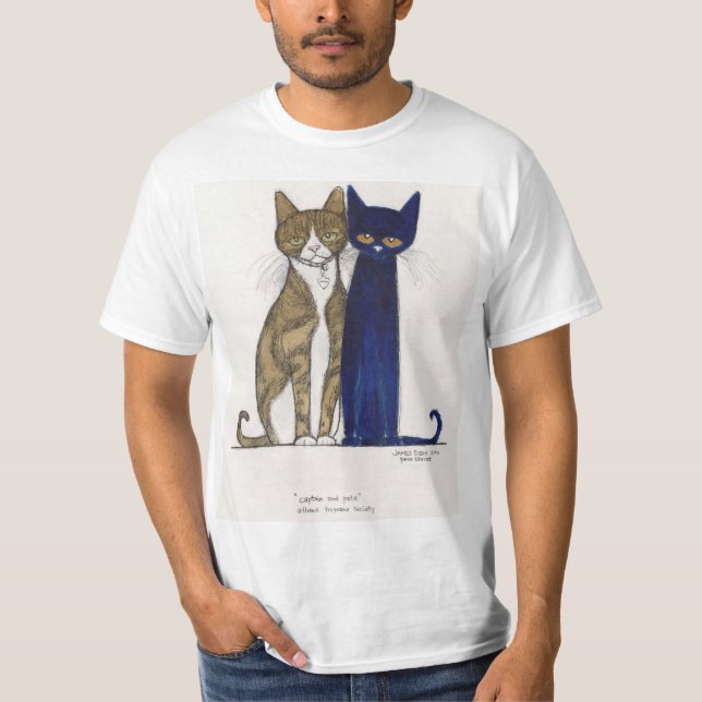 T-shirt de capitaine et de Peter (Devant)