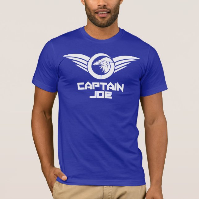 T-shirt de capitaine Joe Jersey - pourpre (Devant)