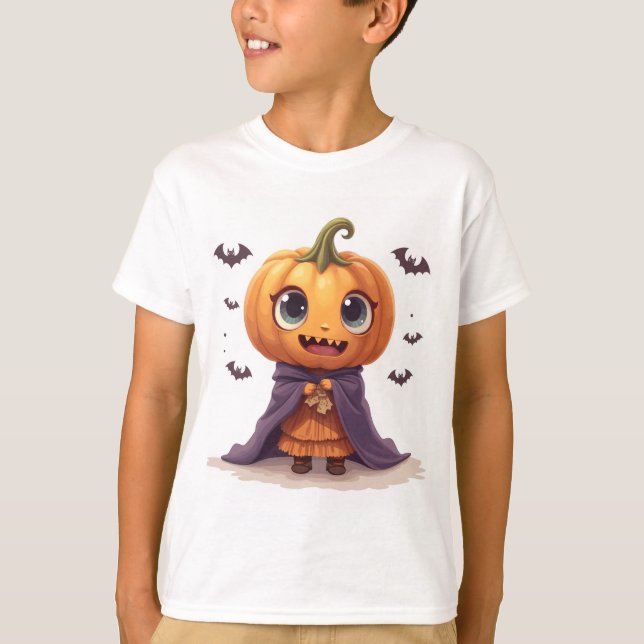 T-Shirt de caractère de jour d'Halloween(modifier) (Devant)