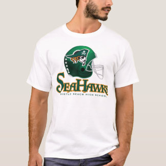 T-shirt de casque de football de Seahawks