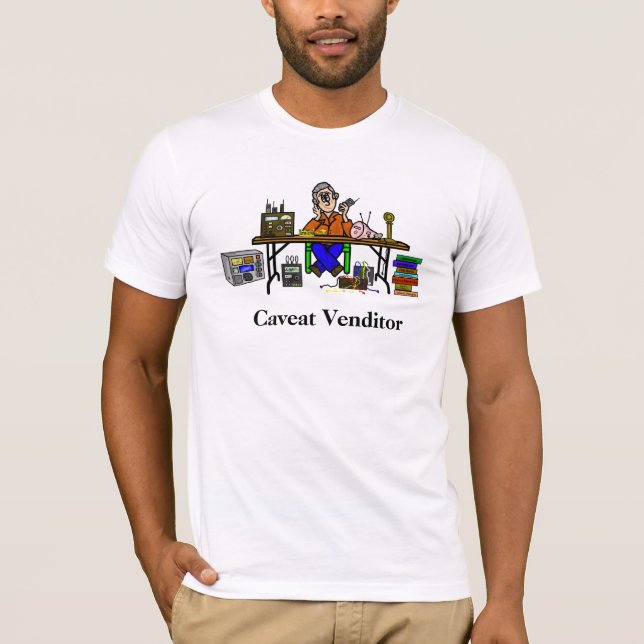T-shirt de Caveat Venditor Hamfest (Devant)