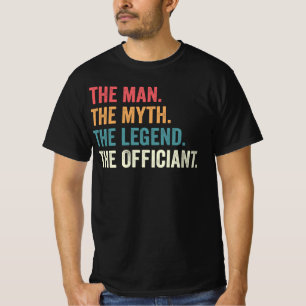 T-Shirt de célébrant de mariage, cadeau de célébra