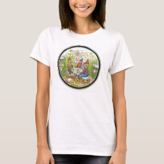 T-shirt de cercle de jeu