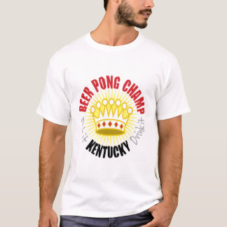 T-shirt de champion de puanteur de bière du