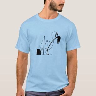 T-shirt de chanteur de bâton