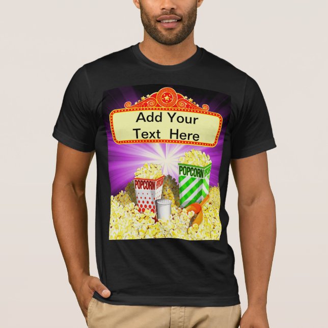 T-shirt de chapiteau de film d'amants de maïs (Devant)