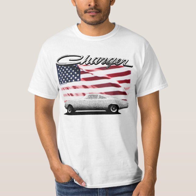 T-shirt de chargeur de Dodge (Devant)