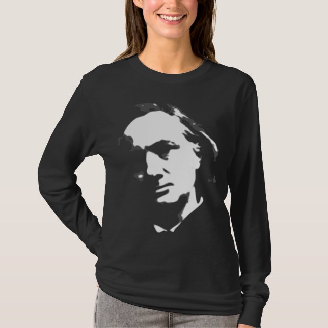 T-shirt de Charles Baudelaire (Devant)