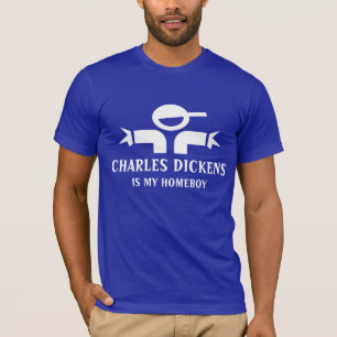 T-shirt de Charles Dickens avec la citation drôle