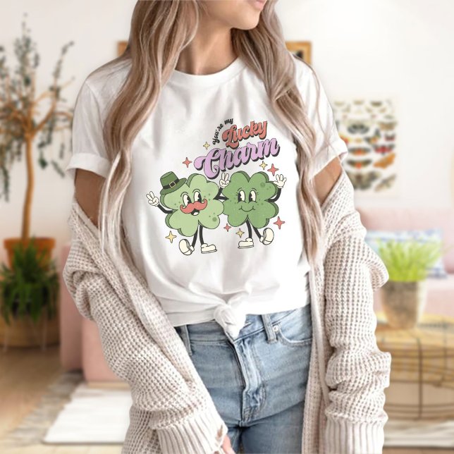 T-Shirt de charme Lucky, Chemise à chance, Jour de (Créateur téléchargé)