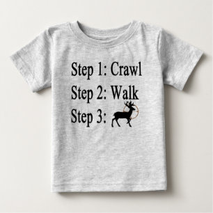 T-shirt de chasse Baby Steps