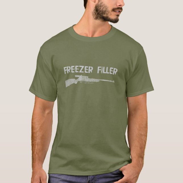 T-SHIRT DE CHASSE DE REMPLISSEUR DE CONGÉLATEUR (Devant)
