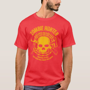 T-shirt de chasseur de zombi