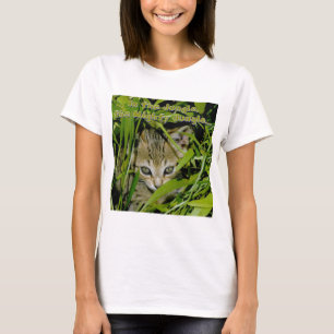 T-Shirt de chat de la Jungle