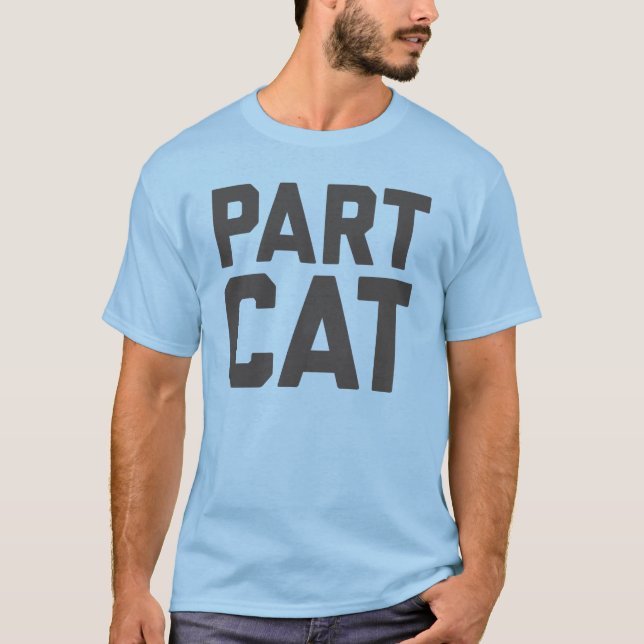 T-shirt de chat de partie (Devant)