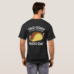 T-shirt de chat - le CAT de TACO écrit vers