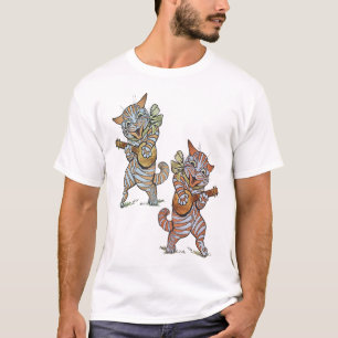 T-shirt de chats de banjo