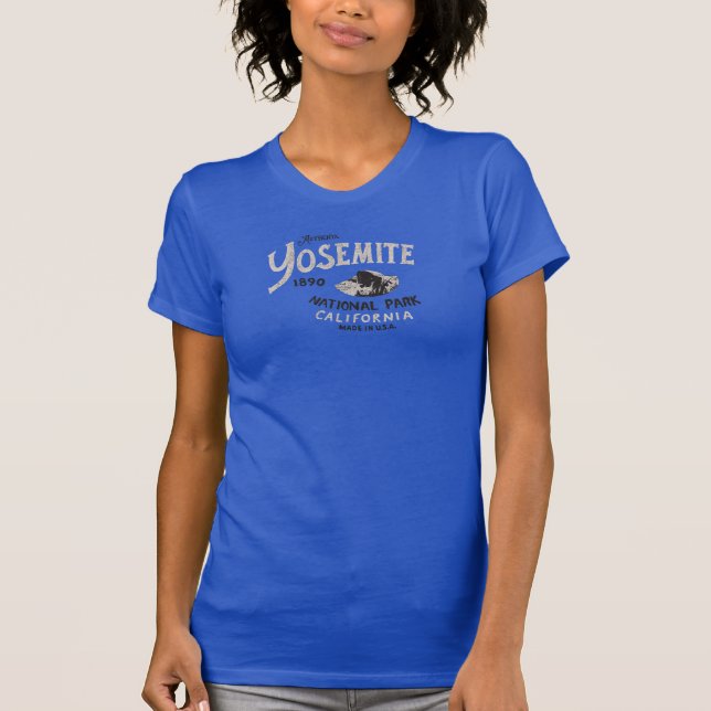 T-shirt De chemise de la Californie de dôme de parc (Devant)