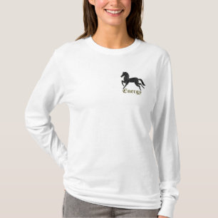 T-shirt de cheval d'énergie