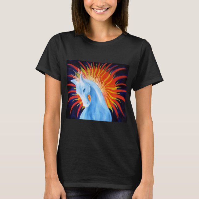 T-shirt de cheval d'esprit (Devant)