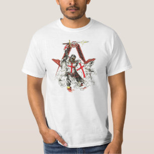 T-shirt de chevalier de Templar