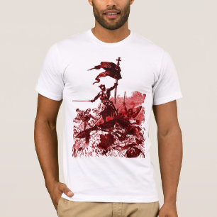 T-shirt de chevaliers-templar
